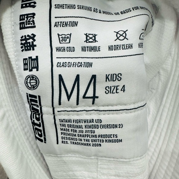 Tatami White Gi M4 - Picture 6 of 6